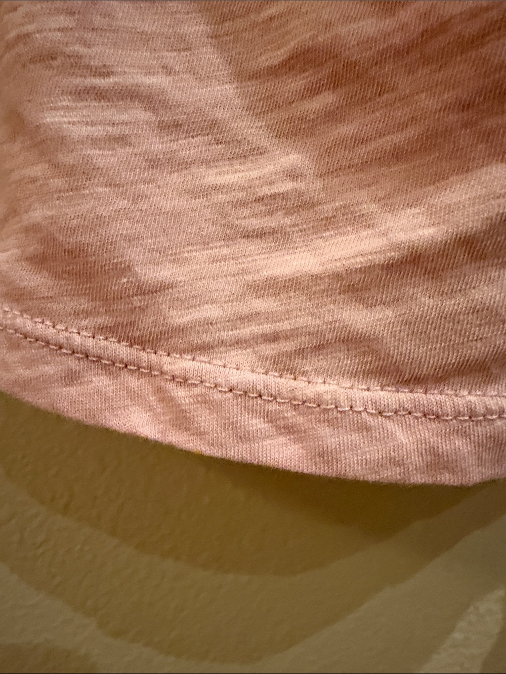 Boden Women's Pink Button-Front Ruffle V-Neck Top - Picture 4 of 9